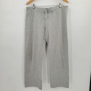 ☆☆ C9 by Champion Womens Flip Waist Wide Leg Sweat Pants Heather Gray Size Large